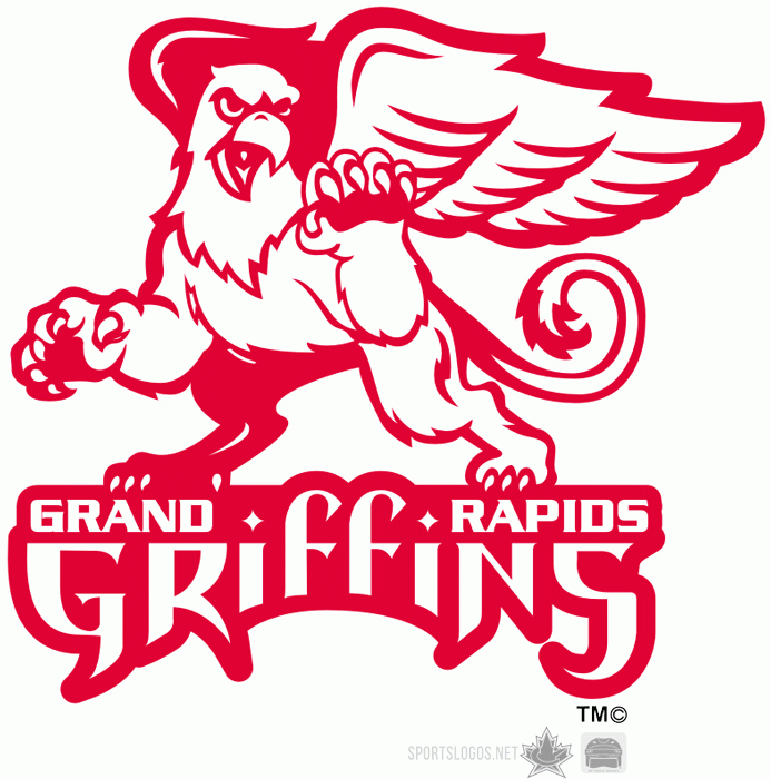 Grand Rapids Griffins 2002 03-2008 09 Alternate Logo iron on heat transfer